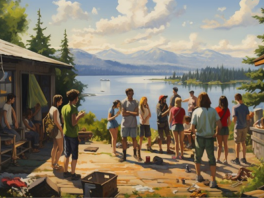 A.I. Jewish Camp Image