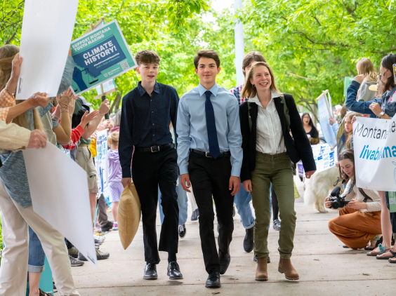 Climate Lawsuit won on behalf of youth of Montana