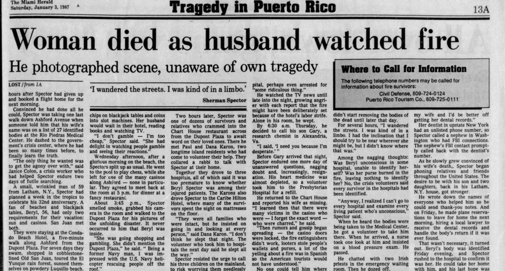 The Miami Herald, January 3, 1987